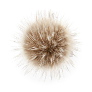 Raccoon Faux Fur Pompons