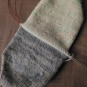 chaussettes en tricot double