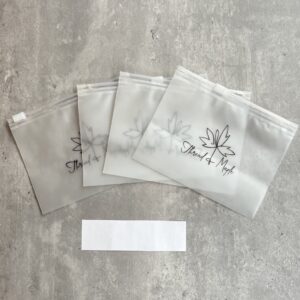 Thread & Maple : Cables Organizer Ziplock Pouches 4PC